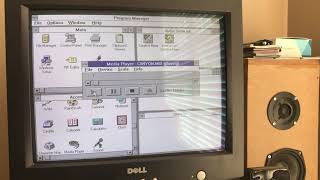 Compaq Deskpro 386s Teaser Sound Test CANYONMID [upl. by Bullard]