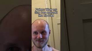 Proud Father Sees Balding Son Become A Man [upl. by Yaj]