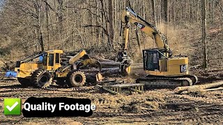 Mechanical logging Crew Hardwood [upl. by Hardin]