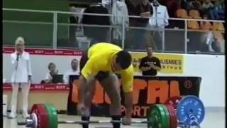 Jouko ahola deadlifts 854 at body weight of 256lbs in 1998 European powerlifting meet [upl. by Aurelea]