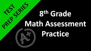 8th Grade Math Assessment Practice Day 1 [upl. by Eimmis]