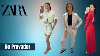 NO PROVADOR ZARA  LOOKS LINDÃSSIMOS  DO CASUAL AO CHIQUE  OPÃ‡Ã•ES PARA VÃRIAS OCASIÃ•ES ðŸ¥° [upl. by Avuha]