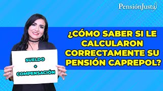 ¿Cómo saber si le calcularon correctamente su pensión CAPREPOL [upl. by Anwahsiek404]