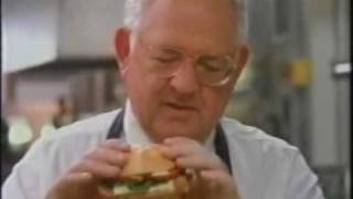 Wendys Commercial featuring the late Dave Thomas [upl. by Sheffie709]