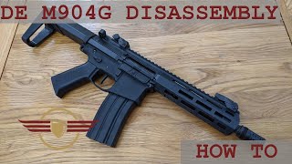 HOW TO Double Eagle M904G Falcon Honey Badger disassembly and internal review [upl. by Powe]