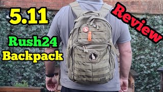 511 Backpack RUSH 24  1 year review [upl. by Anelas]