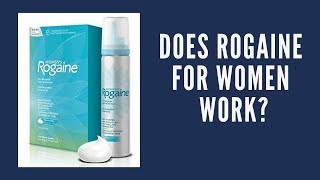 Does ROGAINE for Women work [upl. by Casteel670]