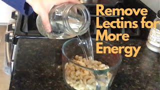 How to Remove Lectins from Nuts Seeds and Legumes to Give You More Energy [upl. by Camfort]