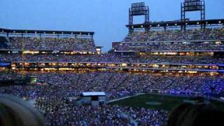 Billy Joel  Elton John concert Song Rocket Man Citizens Bank Park 7302009 [upl. by Billye548]