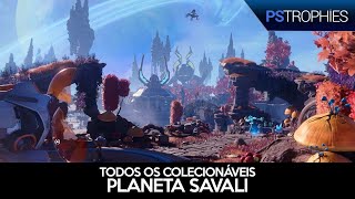 Ratchet amp Clank Rift Apart  Todos os colecionáveis  Planeta Savali [upl. by Lal]