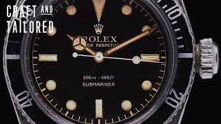 What Is On My Wrist 1958 Rolex quotBig Crownquot Ref 6538 James Bond Submariner [upl. by Amahcen]