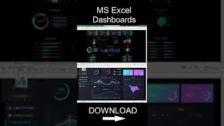 Free MS Excel Dashboard Templates for Examples Download [upl. by Prendergast]