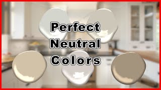 Best Neutral Colors For Painting Rooms Benjamin Moore [upl. by Ardnuhsal]