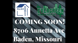 8706 Annetta Ave Baden MO COMING SOON presented by SLACO HOMES and offered by Resimercial Realty [upl. by Athene882]