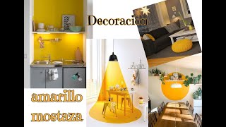 AMARILLO MOSTAZA ideas y decoracion [upl. by Danielson]