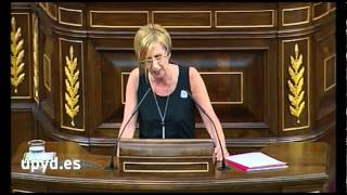 Rosa Díez UPyD contesta a Amaiur La repugnancia y la hipocresía [upl. by Alger936]