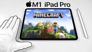 Apple M1 iPad Pro Unboxing  Best Tablet for Gaming PUBG Minecraft Call of Duty [upl. by Ecilayram]