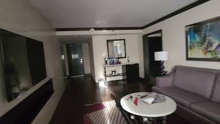 Harrahs Las Vegas Room Tour  Upgraded to a Suite [upl. by Mozelle]