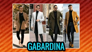 Ideas tips y outfits para usar GABARDINAS hombre para ocasiones casuales formales serias e invierno [upl. by Ahsuatal]