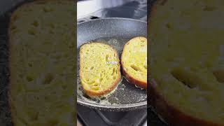 Savoury French Toast  The Best Egg breakfast recipe food [upl. by Mad]