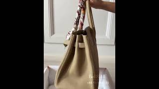 Unbox Hermes Birkin 25 Togo [upl. by Lexine]