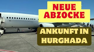 Neue Abzocke bei der Ankunft in Hurghada  Neue Masche 2023 familieaaufreisen viral family [upl. by Jobey]