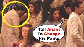 Radhika Merchant SHOUTING At Anant Ambani At Isha Ambani Wedding [upl. by Senaj]