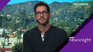 Lucifer actor Tom Ellis on saving the show  BBC Newsnight [upl. by Ramonda]