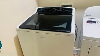 Diagnostic mode  WTW8040DW0  Whirlpool Washer  19363302138 Woodlands TX USA [upl. by Ruamaj]