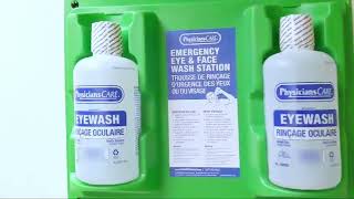 What to use to flush your irritated eyes  PhysiciansCare Eye Wash [upl. by Cullan]