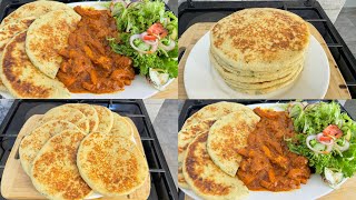 Qado Naan Bread Iyo Chicken aan caadi ahayn🤤kucafici doonobest ways to make Naan Bread😋 [upl. by Aramoy]