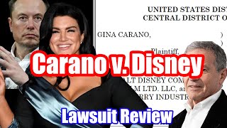 Carano v Disney  Lawsuit Review [upl. by Enitsenre]