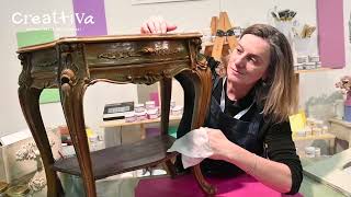 FIERA CREATTIVA  CREATTIVA CHANNEL Lo stile Shabby per recuperare un mobile con Lara Vella [upl. by Leasia]