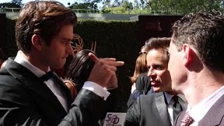 2016 soapcentralcom Daytime Emmys Red Carpet Pierson Fodé and Christian LeBlanc [upl. by Sikorski]