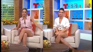 Erika Csiszer amp Zuleyka Rivera  Un Nuevo Dia  hot legs 022818 [upl. by Isaacson]