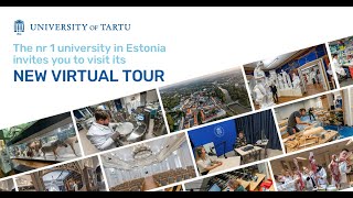 New Virtual Tour  University of Tartu  Estonia [upl. by Enyawd]