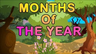 Nursery Rhyme Street  Months Of The Year Song  Popular Nursery Rhymes and Kids Songs  Ep 11 [upl. by Thessa]