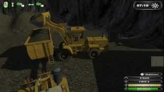 Farming Simulator 2011  Feldy map digging [upl. by Marquet90]