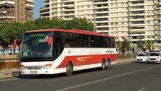 Circulación autobús Alsina Graells Alsa 6530 Setra S417GTHD  Lleida Junio 2023 [upl. by Norrehc874]