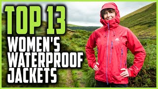 Best Womens Waterproof Jacket In 2024  Top 13 Stylish amp Lightweight Womens Jackets [upl. by Guinevere]