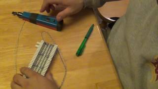 How to hardwire a phone block  Install a landline  home phone line [upl. by Hsetih]