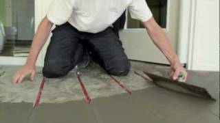 EUROCOL  HOW TO  levelling  smoothing sub floors [upl. by Athene295]