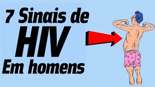 Sinais de HIV em homens  Como você sabe se um cara tem HIV [upl. by Kimberly]