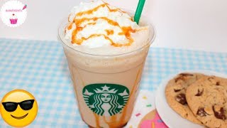 FRAPPUCCINO DE CARAMELO delicioso fácil como el de Starbucks 💖 Postres de Vane [upl. by Tutt431]