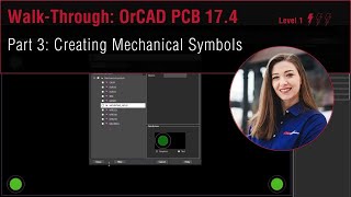 How to Create and Place Mechanical Symbols in OrCAD PCB Editor 174 [upl. by Raamal]