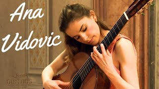 Ana Vidovic plays Asturias by Isaac Albéniz on a Jim Redgate classical guitar [upl. by Aytnahs844]