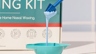 Medi Grade Nose Waxing Kit  DIY Nose Hair Waxing at Home [upl. by Crosley]