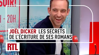 quotQuand je commence à écrire je ne connais pas la finquot  Joël Dicker dans RTL Bonsoir [upl. by Auqeenahs18]