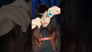 How to cut Front Bangs at Home 🫰💞hairstyle [upl. by Yekcim328]