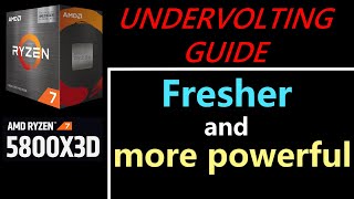 5800X3D  Undervolting Guide  PBO2 TUNER  SETUP and GAMES TEST [upl. by Nylyak872]